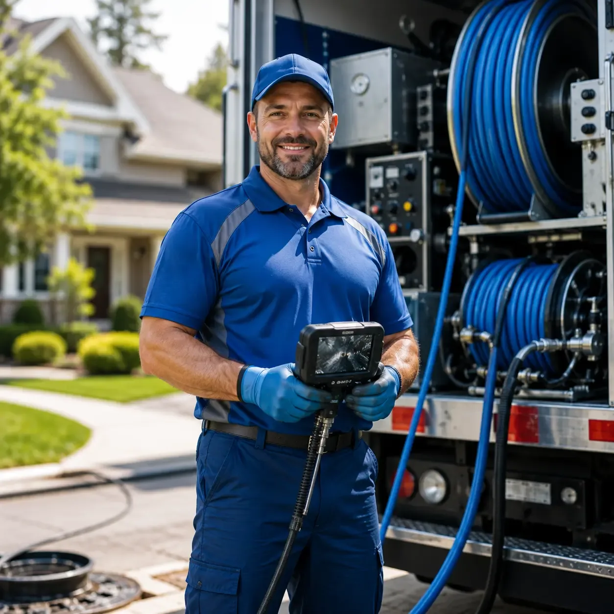 Local outdoor drain cleaning specialists in Lane, IL
